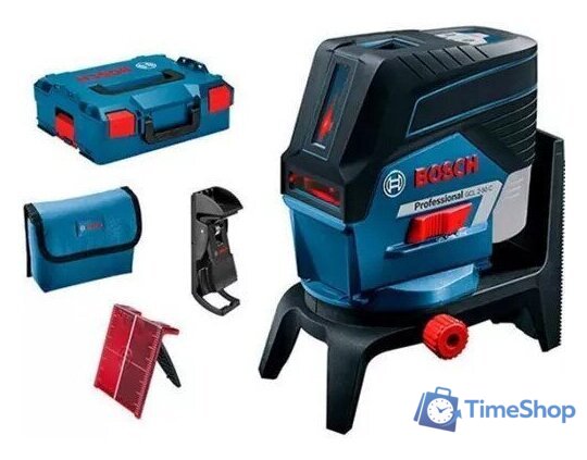 Лазерный нивелир Bosch GCL 2-50 C Professional 0601066G08 (без АКБ, кейс) - Изображение №1 — Интернет-магазин Time-Shop