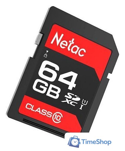 Карта памяти Netac P600 64GB NT02P600STN-064G-R - Изображение №1 — Интернет-магазин Time-Shop