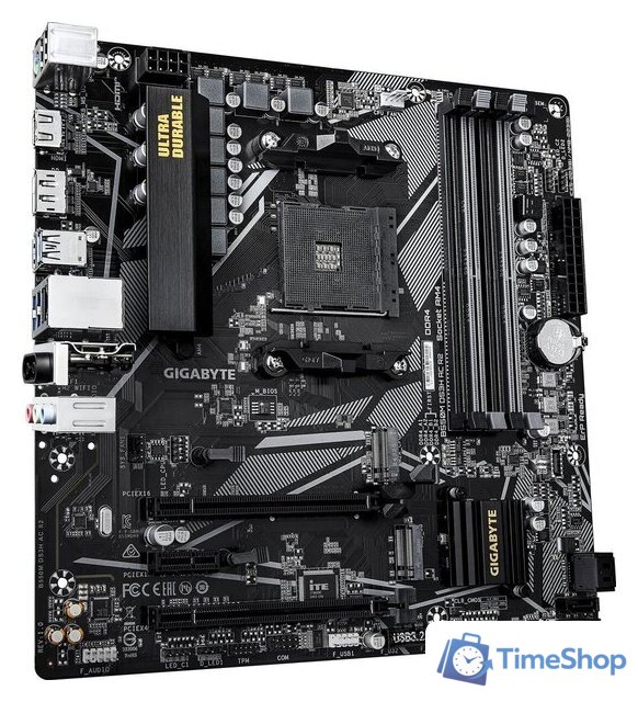 Материнская плата Gigabyte B550M DS3H AC R2 - Изображение №2 — Интернет-магазин Time-Shop