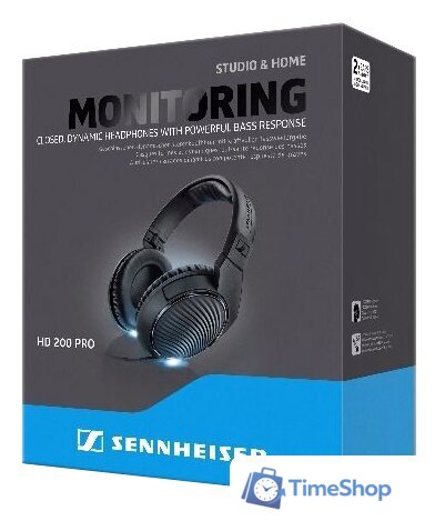 Наушники Sennheiser HD 200 Pro [507182] - Изображение №5 — Интернет-магазин Time-Shop