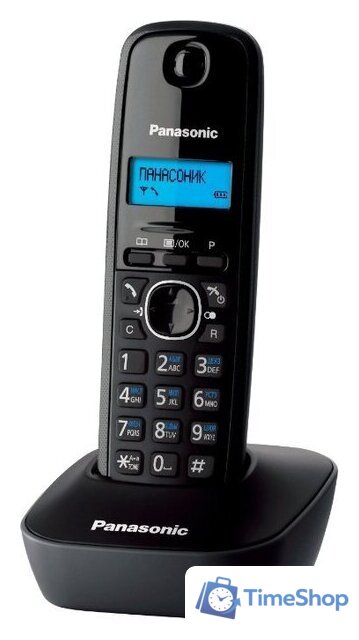 Радиотелефон Panasonic KX-TG1611UAH - Изображение №1 — Интернет-магазин Time-Shop