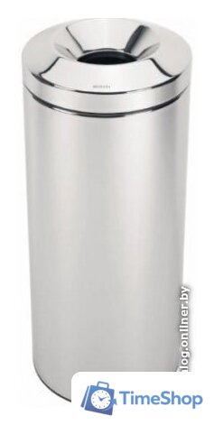 Корзина для бумаг Brabantia Waste Paper Bin 30 л (стальной полированный) - Изображение №2 — Интернет-магазин Time-Shop