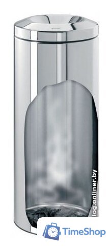 Корзина для бумаг Brabantia Waste Paper Bin 30 л (стальной полированный) - Изображение №3 — Интернет-магазин Time-Shop