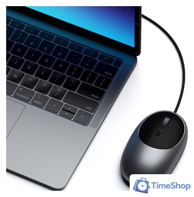 Мышь Satechi C1 (серый космос) - Изображение №5 — Интернет-магазин Time-Shop