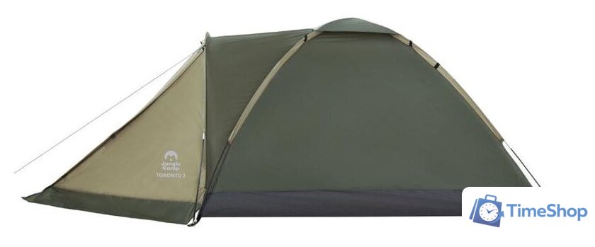 Треккинговая палатка Jungle Camp Toronto 2 (оливковый) - Изображение №3 — Интернет-магазин Time-Shop