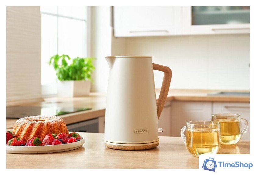 Электрический чайник Sencor SWK 2717YG - Изображение №9 — Интернет-магазин Time-Shop