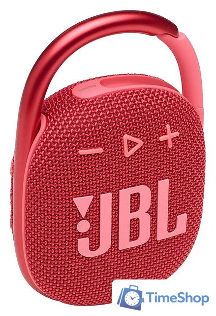 Беспроводная колонка JBL Clip 4 (красный) - Изображение №1 — Интернет-магазин Time-Shop