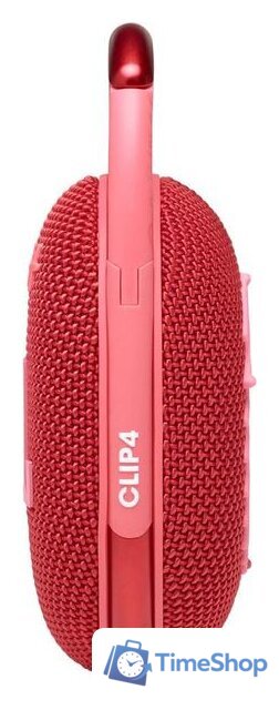 Беспроводная колонка JBL Clip 4 (красный) - Изображение №5 — Интернет-магазин Time-Shop