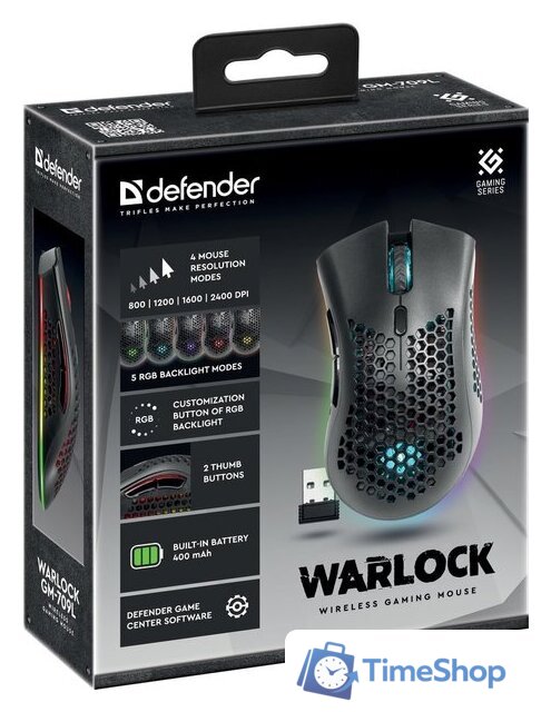 Игровая мышь Defender Warlock GM-709L - Изображение №9 — Интернет-магазин Time-Shop