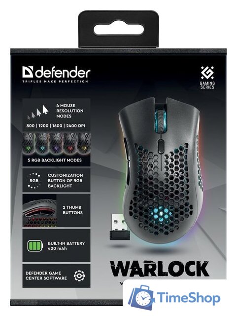 Игровая мышь Defender Warlock GM-709L - Изображение №8 — Интернет-магазин Time-Shop