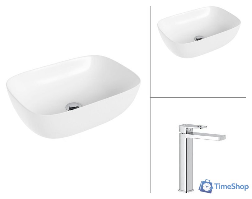 Умывальник Lauter 21493A + Cascade 21СК0655C - Изображение №1 — Интернет-магазин Time-Shop