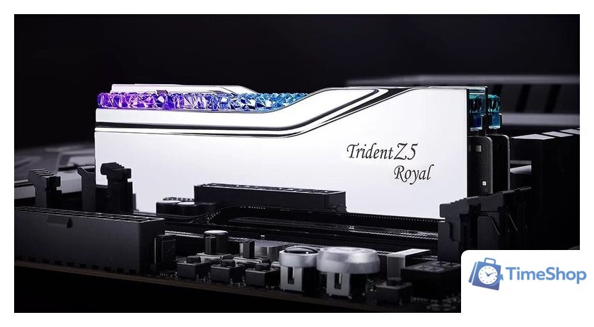 Оперативная память G.Skill Trident Z5 Royal 2x32ГБ DDR5 6800 МГц F5-6800J3445G32GX2-TR5S - Изображение №5 — Интернет-магазин Time-Shop