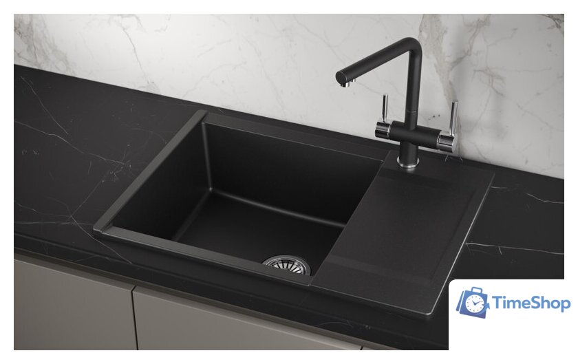 Кухонная мойка Granula ES-7003 (шварц) - Изображение №4 — Интернет-магазин Time-Shop
