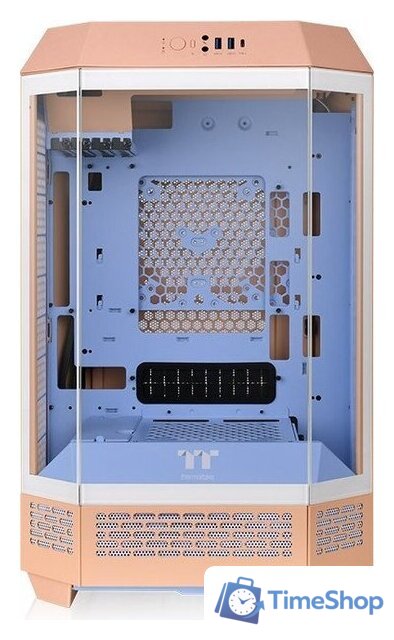 Корпус Thermaltake The Tower 300 Peach Fuzz CA-1Y4-00SKWN-00 - Изображение №2 — Интернет-магазин Time-Shop