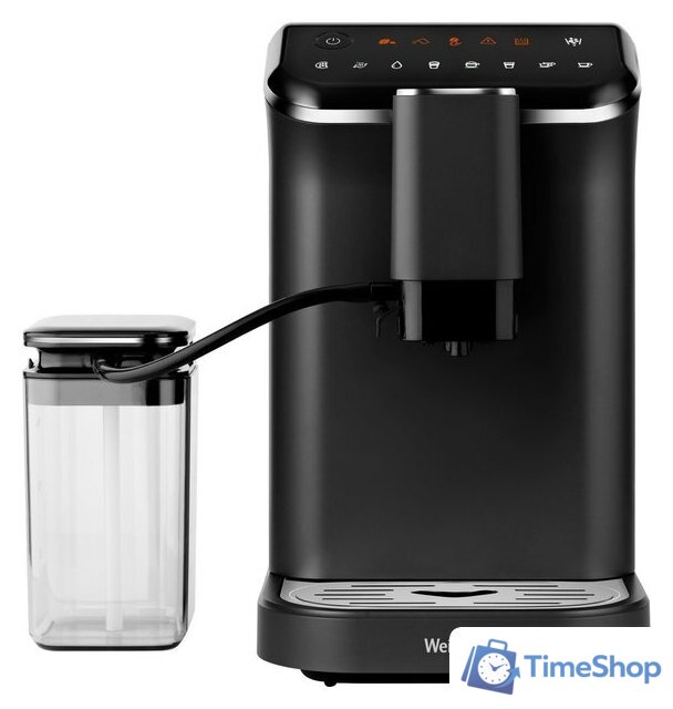 Кофемашина Weissgauff WCM-325 Black Automatic Touch Cappuccino - Изображение №1 — Интернет-магазин Time-Shop