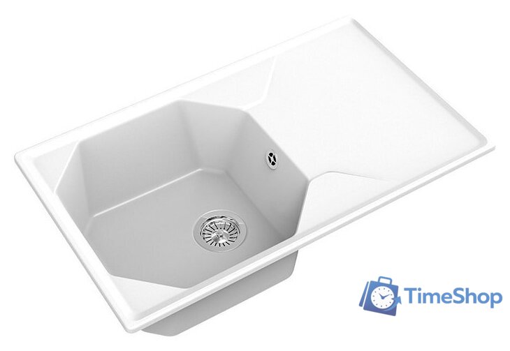 Кухонная мойка GranFest GF-U-840L (иней) - Изображение №1 — Интернет-магазин Time-Shop