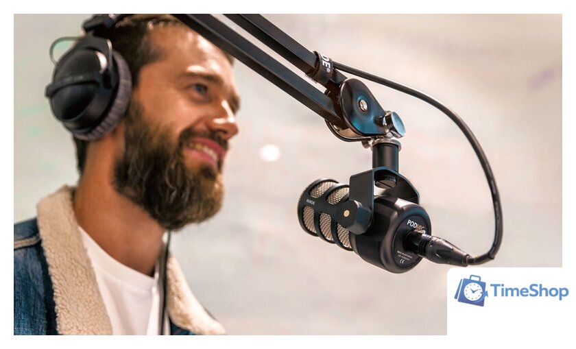 Проводной микрофон RODE PodMic - Изображение №6 — Интернет-магазин Time-Shop