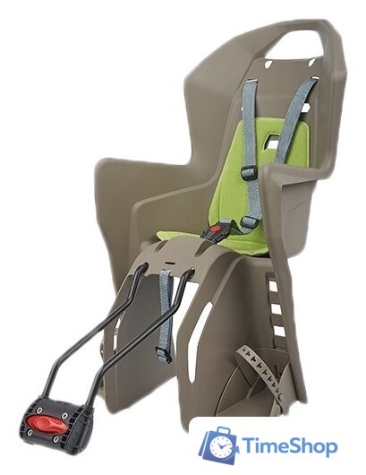 Детское велокресло Polisport Koolah 29 Brown/Green - Изображение №1 — Интернет-магазин Time-Shop