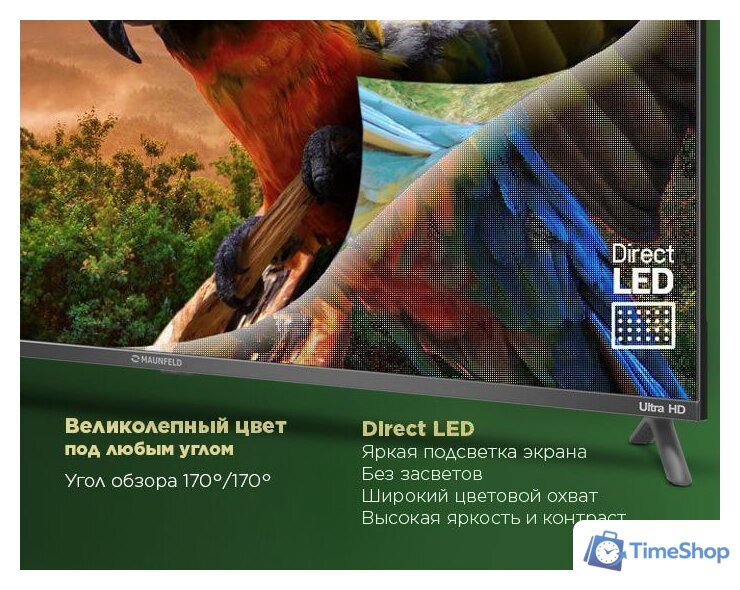 Телевизор MAUNFELD MLT43USD02G - Изображение №18 — Интернет-магазин Time-Shop