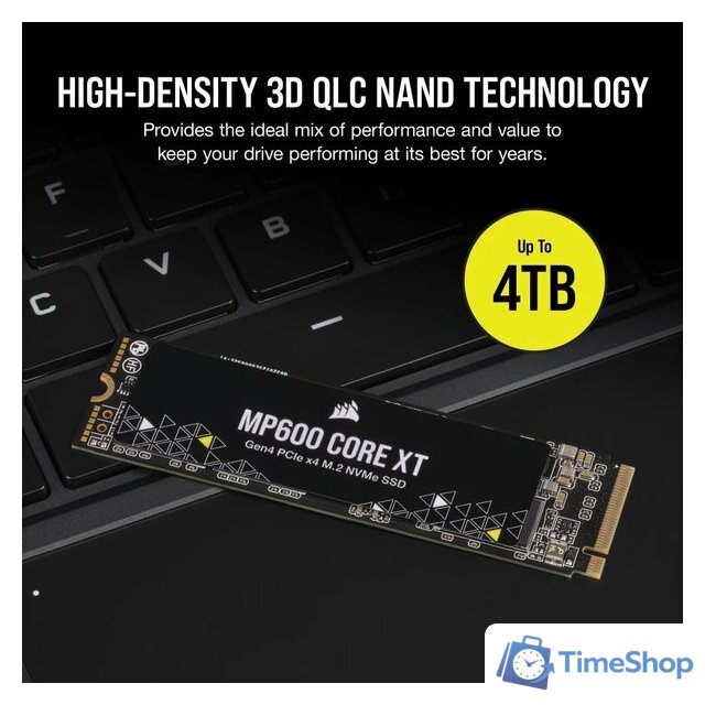 SSD Corsair MP600 Core XT 4TB CSSD-F4000GBMP600CXT - Изображение №4 — Интернет-магазин Time-Shop