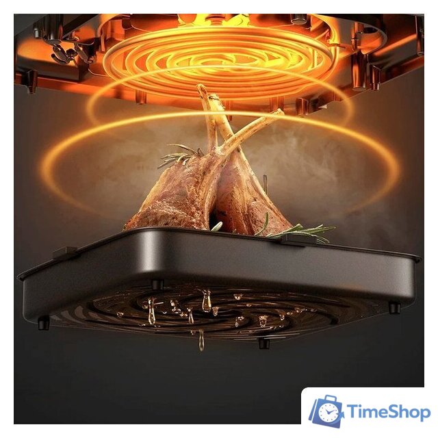 Аэрогриль (аэрофритюрница) Xiaomi Smart Air Fryer 6.5L MAF10 (международная версия, белый) - Изображение №7 — Интернет-магазин Time-Shop