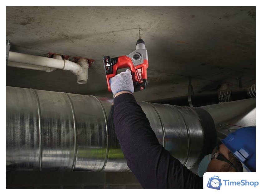 Перфоратор Milwaukee M12 CH-402C FUEL [4933441475] - Изображение №12 — Интернет-магазин Time-Shop