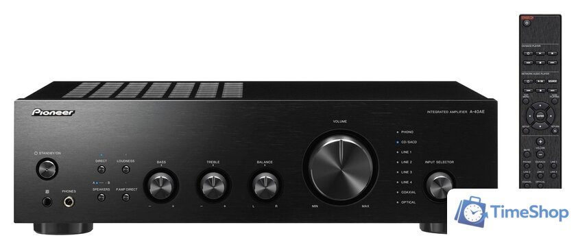 Интегральный усилитель Pioneer A-40AE (черный) - Изображение №1 — Интернет-магазин Time-Shop