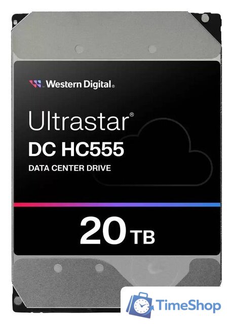 Жесткий диск WD Ultrastar DC HC555 20TB WUH722020CLE604 - Изображение №1 — Интернет-магазин Time-Shop