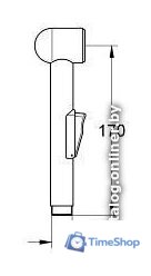 Гигиенический душ Grohe BauClassic [124434] - Изображение №4 — Интернет-магазин Time-Shop