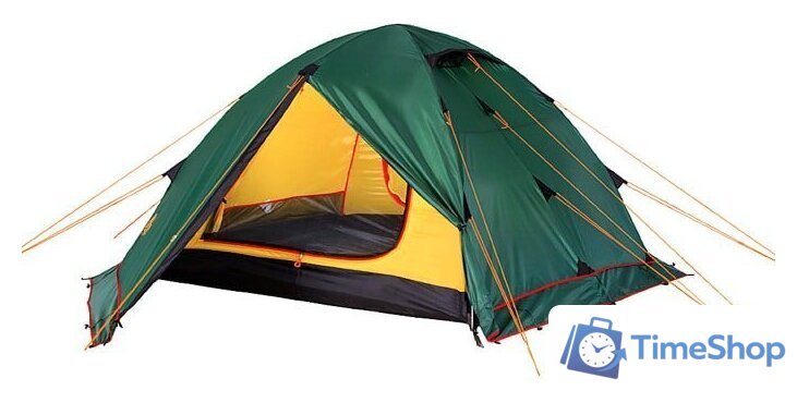 Треккинговая палатка AlexikA Rondo 2 Plus Fib (зеленый) - Изображение №1 — Интернет-магазин Time-Shop