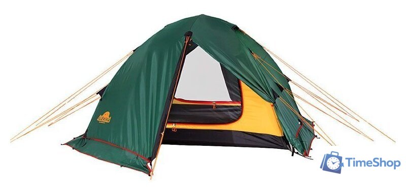 Треккинговая палатка AlexikA Rondo 2 Plus Fib (зеленый) - Изображение №3 — Интернет-магазин Time-Shop