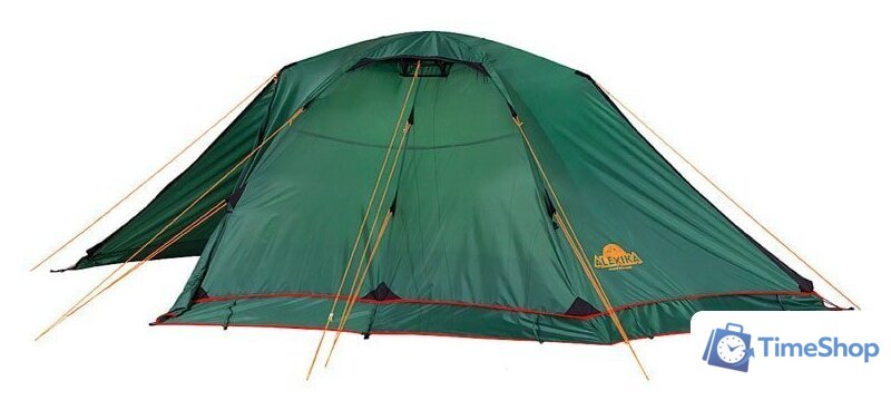 Треккинговая палатка AlexikA Rondo 2 Plus Fib (зеленый) - Изображение №6 — Интернет-магазин Time-Shop