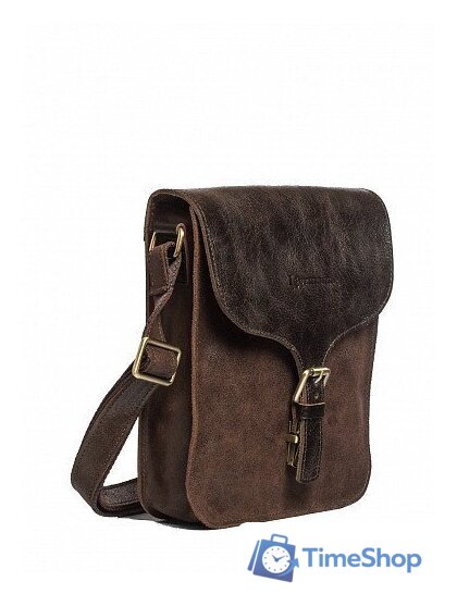 Сумка Igermann 19С903К3 (коричневый) - Изображение №6 — Интернет-магазин Time-Shop