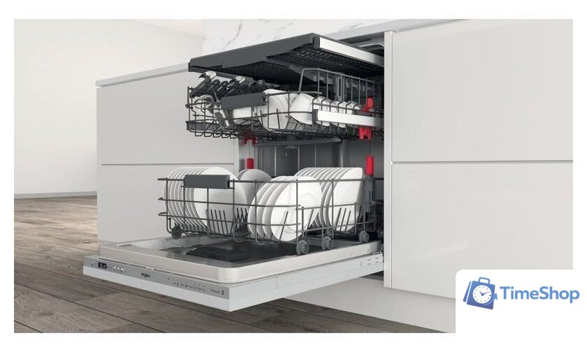Встраиваемая посудомоечная машина Whirlpool WI 7020 PEF - Изображение №5 — Интернет-магазин Time-Shop