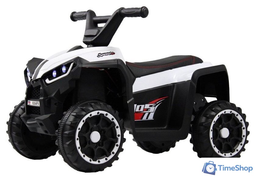 Электроквадроцикл RiverToys K004PX (белый) - Изображение №1 — Интернет-магазин Time-Shop