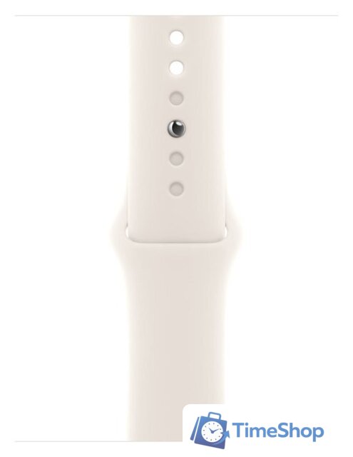 Умные часы Apple Watch SE 3 40 мм (алюминиевый корпус, звездный свет/звездный свет, спортивный силиконовый ремешок M/L) - Изображение №3 — Интернет-магазин Time-Shop