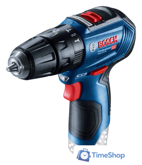 Ударная дрель-шуруповерт Bosch GSB 12V-30 Professional 06019G9102 (без АКБ) - Изображение №1 — Интернет-магазин Time-Shop
