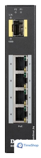 Неуправляемый коммутатор D-Link DIS-100G-5PSW/A1A - Изображение №2 — Интернет-магазин Time-Shop
