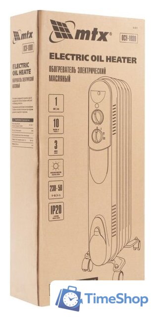 Масляный радиатор Matrix OCH-1000 - Изображение №8 — Интернет-магазин Time-Shop