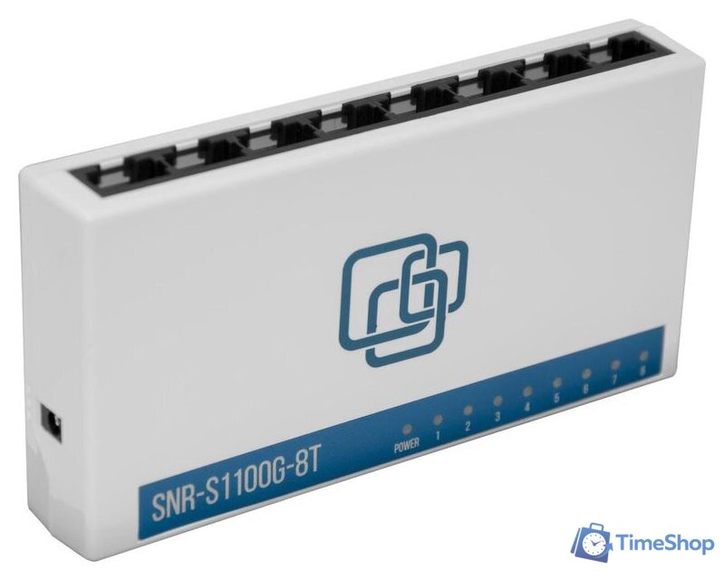 Неуправляемый коммутатор SNR SNR-S1100G-8T - Изображение №1 — Интернет-магазин Time-Shop