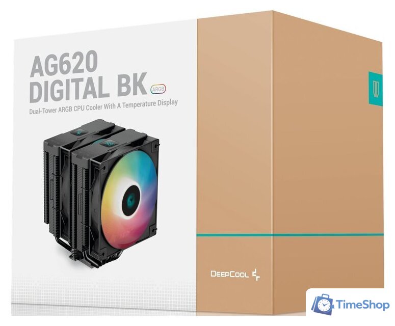 Кулер для процессора DeepCool AG620 Digital BK ARGB R-AG620-BKADMN-G-2 - Изображение №10 — Интернет-магазин Time-Shop