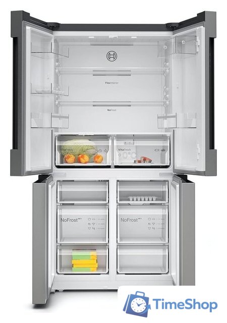 Четырёхдверный холодильник Bosch Serie 4 KFN96VPEA - Изображение №2 — Интернет-магазин Time-Shop