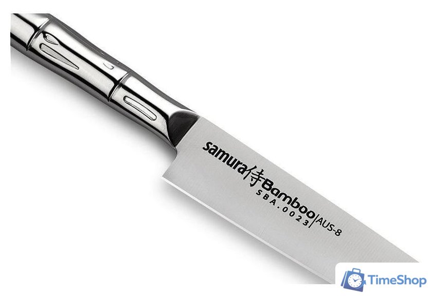 Кухонный нож Samura Bamboo SBA-0023 - Изображение №2 — Интернет-магазин Time-Shop
