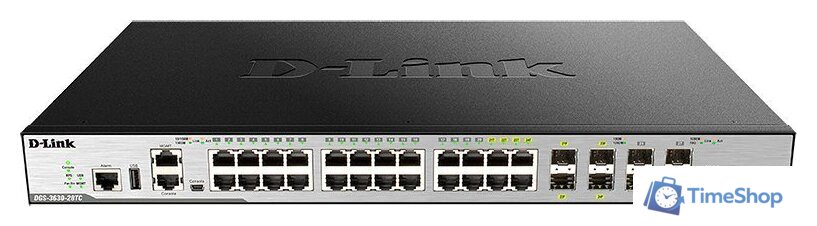 Управляемый коммутатор 3-го уровня D-Link DGS-3630-28TC/A2ASI - Изображение №1 — Интернет-магазин Time-Shop