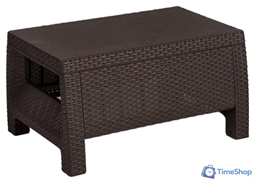 Стол Keter Corfu Table 207786 (коричневый) - Изображение №1 — Интернет-магазин Time-Shop