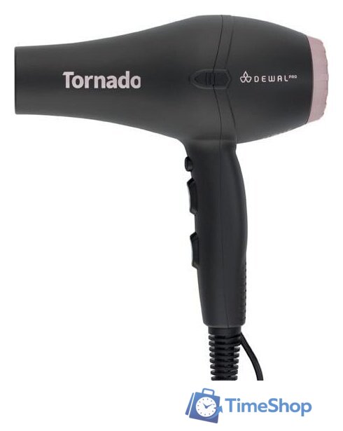 Фен Dewal Tornado 03-8010 (серый) - Изображение №2 — Интернет-магазин Time-Shop