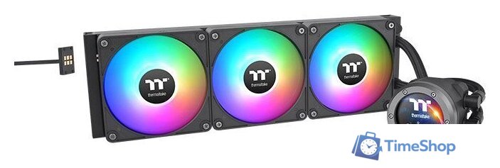 Система жидкостного охлаждения для процессора Thermaltake TH420 V2 Ultra EX ARGB CL-W417-PL14SW-A - Изображение №1 — Интернет-магазин Time-Shop