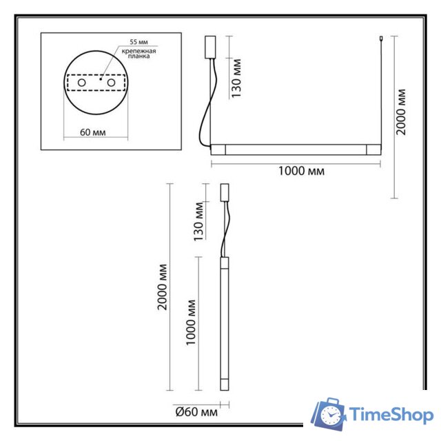 Подвесная люстра Odeon Light Marbella 6687/25L - Изображение №3 — Интернет-магазин Time-Shop