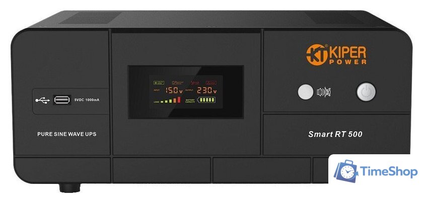 Источник бесперебойного питания Kiper Power Smart RT 500 - Изображение №1 — Интернет-магазин Time-Shop