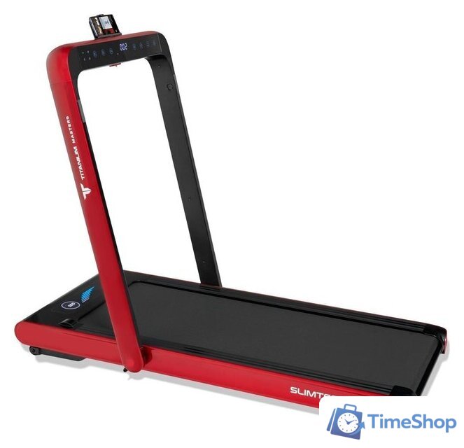 Электрическая беговая дорожка Titanium Masters Slimtech S60 (красный) - Изображение №3 — Интернет-магазин Time-Shop